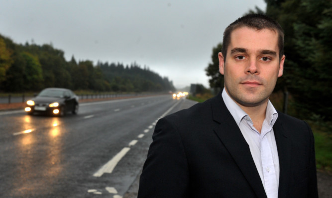 Mike Burns accused the Scottish Government authority of massaging the accident statistics.