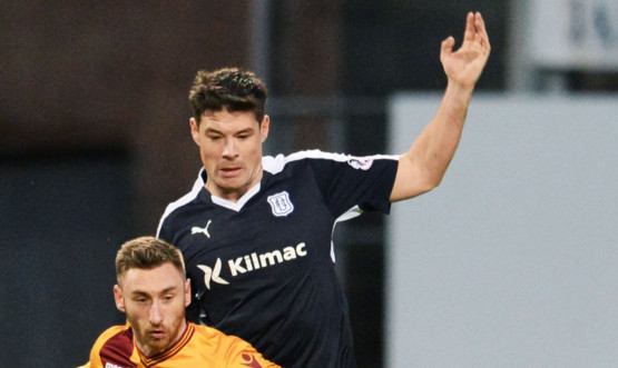Darren O'Dea in action for Dundee on Saturday.