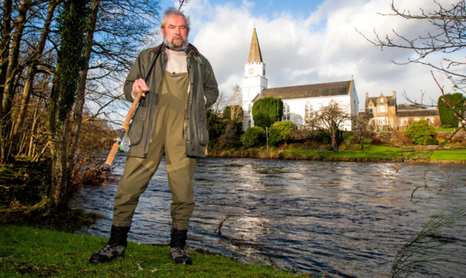 Pat Silvey, secretary of Comrie Angling Club, fears members could leave.