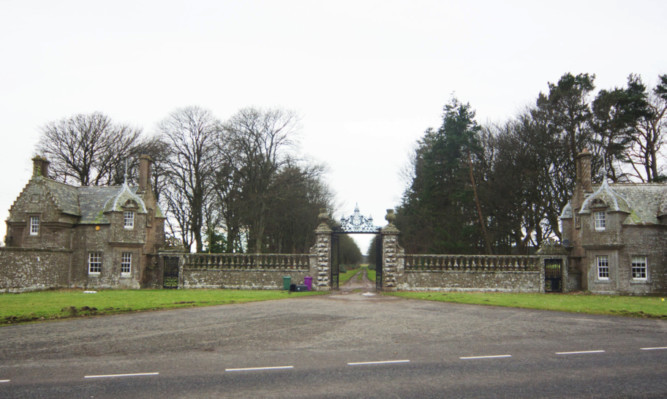 The entrance to Panmure Estate.