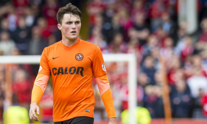 John Souttar has left Dundee United for Premiership rivals Hearts.