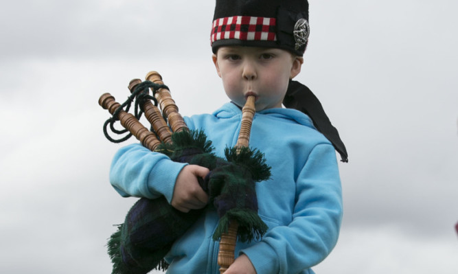 Fewer than a quarter of schools in Scotland offer pupils the chance to play the bagpipes.
