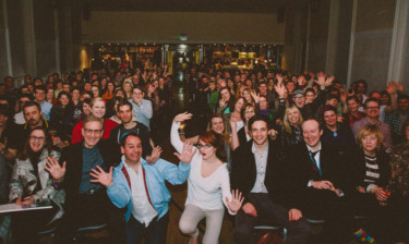 A pecha kucha crowd.