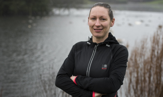 Cherise Whamond, who only took up running two years ago, is hoping to play her part the effort to raise £1 million to help build an all-weather athletics track in Arbroath.