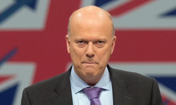 Leader of the House Chris Grayling.