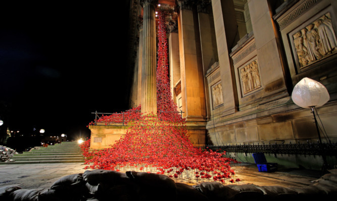The Weeping Window Instillation will be recreated at The Black Watch Castle and Museum.