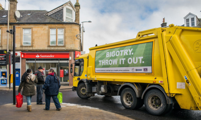 Advertising space on the exterior of bin lorries may be sold to the highest bidder in Perth and Kinross.