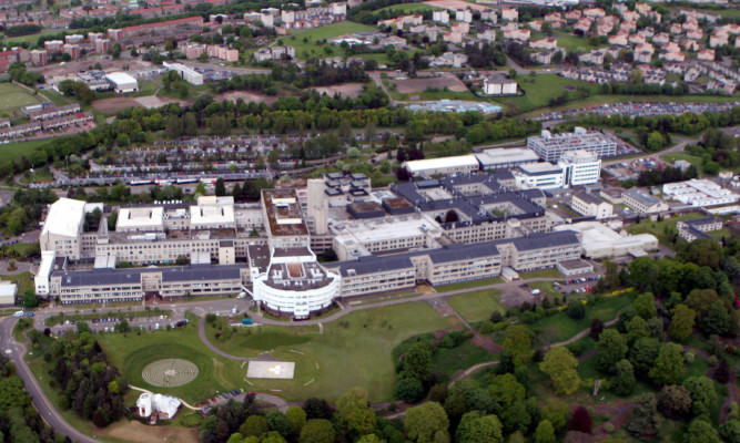 Ninewells Hospital.