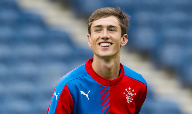 21/07/15 PRE-SEASON FRIENDLY
RANGERS V BURNLEY
IBROX - GLASGOW
Ryan Hardie in action for Rangers