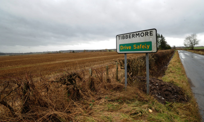 The planning application for the land at Tibbermore has been knocked back.
