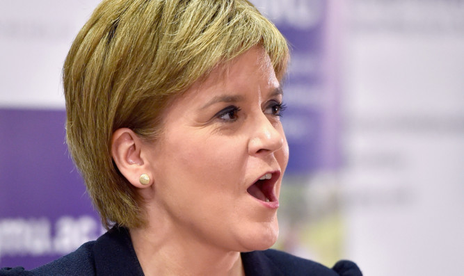 First Minister Nicola Sturgeon wants to hold talks with David Cameron.