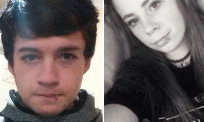 Liam Elston and Julia Harvey have not been seen since Monday.