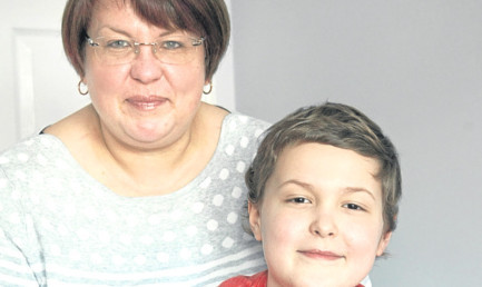 10-year-old Toby Etheridge and mum Alison hold regular fundraisers for CLIC Sargent.