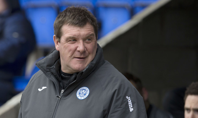 St Johnstone manager Tommy Wright.