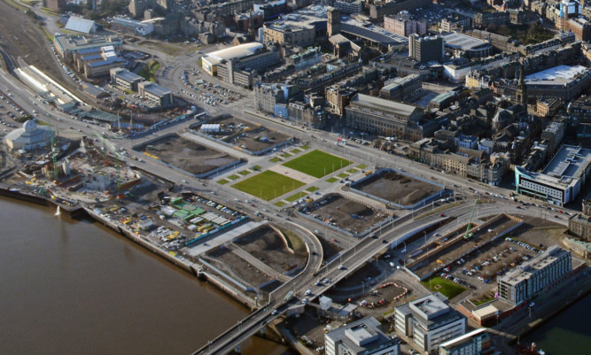 Dundee is building its waterfront plans around the new V&A site.