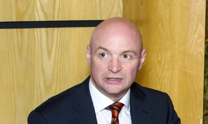 Dundee Utd Chairman Stephen Thompson.