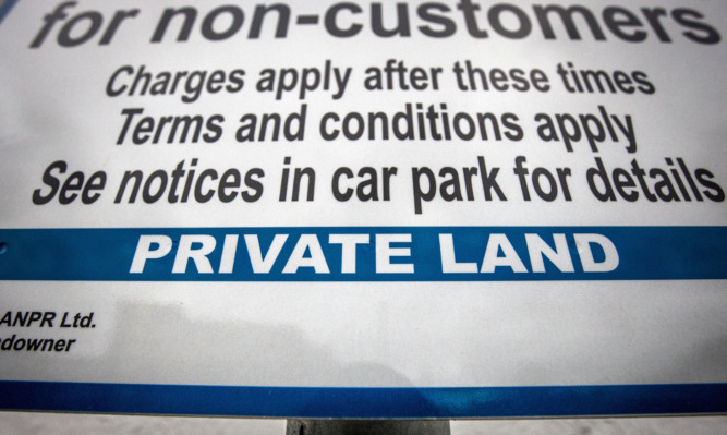 Tension between drivers and private parking firms is said to be increasing.