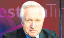 David Dimbleby, host of Question Time, which is to be recorded in Dundee on March 10.