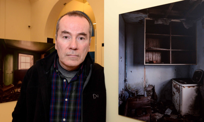 The John Maher exhibition Nobody's Home are on display in Dunfermline.