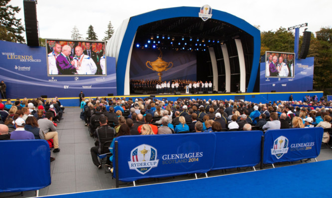 The golfing world's eyes were on Perthshire in 2014 as Gleneagles hosted the Ryder Cup.