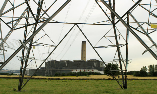 Longannet power station is due to stop production at the end of this month.