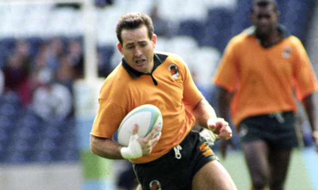 David Campese in action for Australia in 1993.