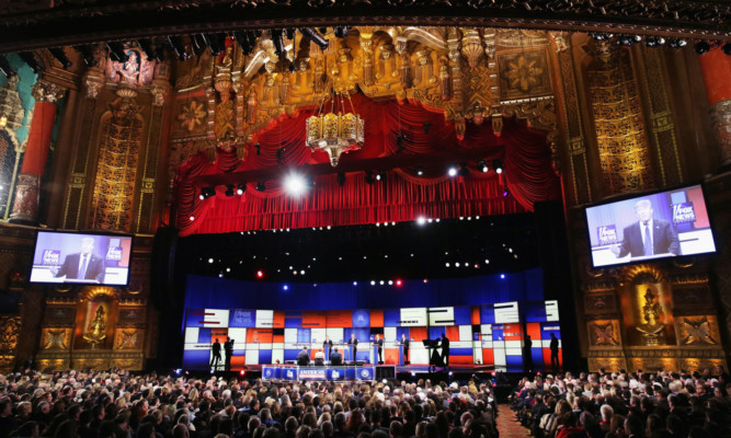 It may have drawn a huge crowd, but was the Republican debate any more than a "parody"?