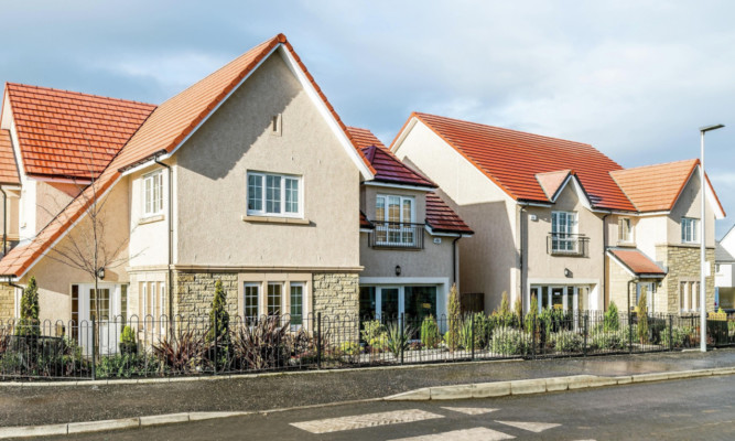 Calas Dalmeny Park development at South Queensferry. From last July to last month Cala maintained its growth, and remains on course to deliver another record year of revenue and profits.