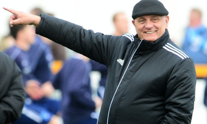 Which way to Berwick? Dick Campbell is back in football with Arbroath.