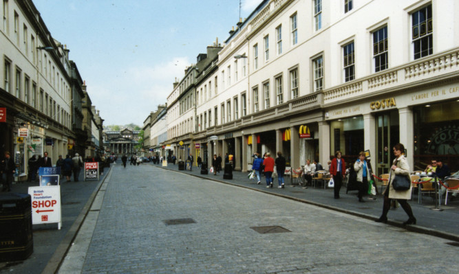 Reform Street in 2004. Could it set a pattern for town centres?