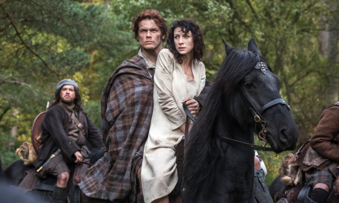 Production of the hit show Outlander takes place at the Wardpark Studios in Cumbernauld.