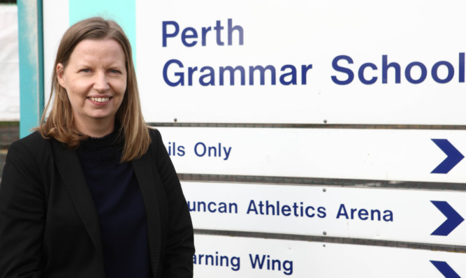 Perth Grammar head teacher Fiona Robertson said she will meet with parents.