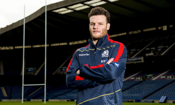 Duncan Taylor: set to form an imposing Scotland midfield duo with Alex Dunbar.