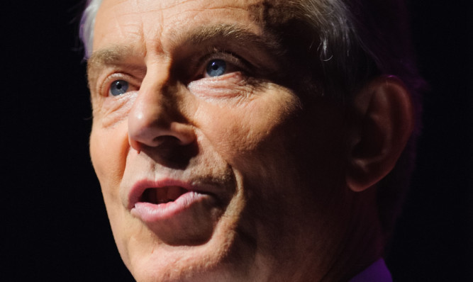 Former Prime Minister Tony Blair said the UK's destiny is to 'lead in Europe.'