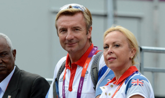 Former Winter Olympians Jayne Torvill and Christopher Dean.