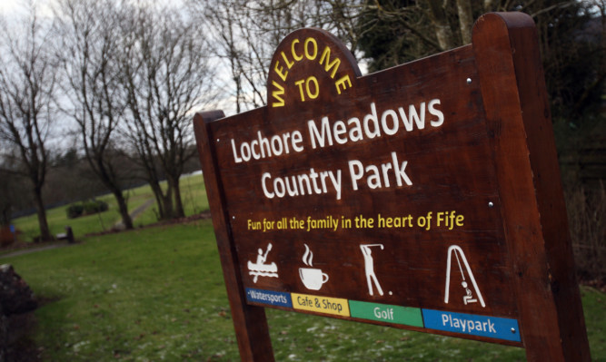 Kris Miller, Courier, 03/02/15. Picture today at Lochore Meadows Country Park, Fife for story about (almost) 600,000 visitors at the park in the last year.