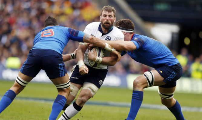 John Barclay is enjoying an outstanding return for Scotland in the RBS 6 Nations.