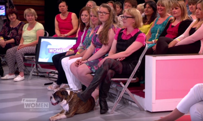Poppy was invited into the Loose Women TV studios last year.
