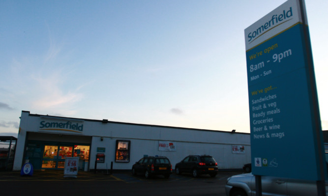 The Somerfield in Arbroath was one of the stores that were taken over.