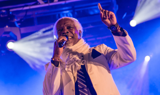 Singer Billy Ocean was among the performers at the Perth Winter Festival.