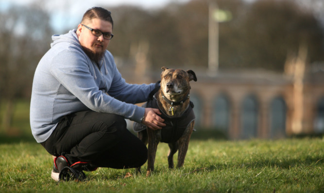 Scott Reilly was walking his dog on Saturday evening when the attack happened.