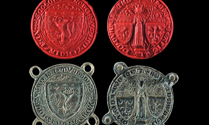 An "irreplaceable" seal commissioned by Robert the Bruce which could be exported from the UK unless a buyer can be found to match the asking price of more than £150,000.