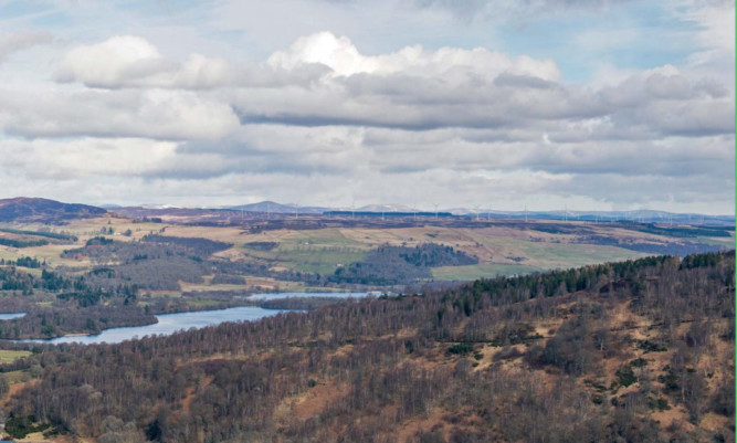 An impression of the development on Dulater Hill.