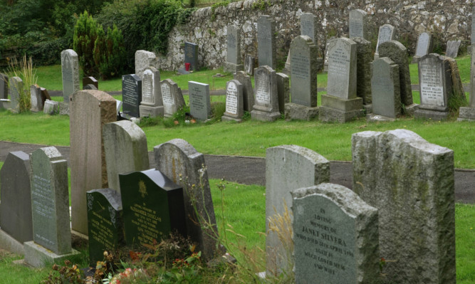 Perth and kinross Council is facing a shortage of space for future burials.