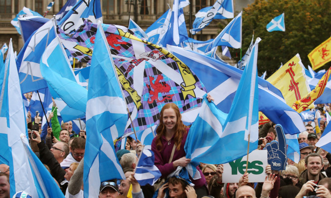 Scotland would be beginning its first day as an independent nation if it had been a Yes vote.