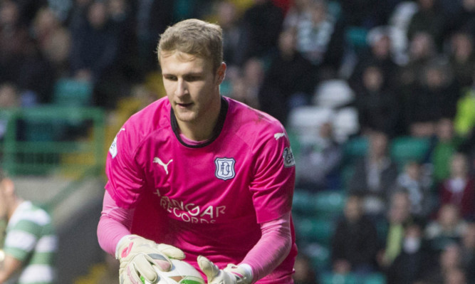 Dundee goalkeeper Scott Bain.