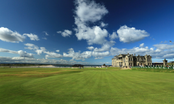 The Old Course at St Andrews is one of the many golf attractions contributing to Scotlands economy.