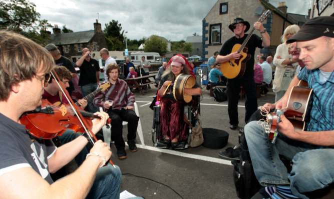 Auchtermuchty Festival has long been renowned for its focus on traditional music.