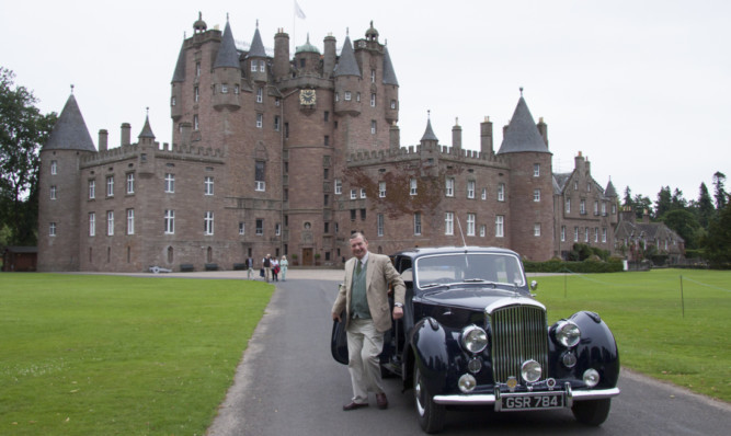 The 18th Earl of Strathmore and Kinghorne, Michael Fergus Bowes-Lyon.