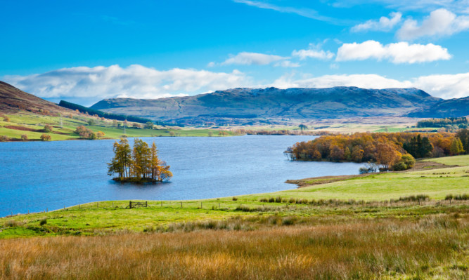 Perthshire is proving to be a hit with tourists.